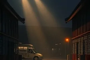 冬至以北横版封面，雪后北方小院与窗内暖黄灯火