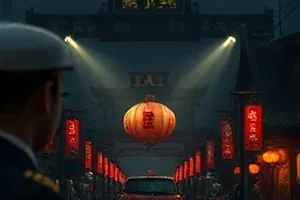 荒野七天横版封面，山地营地帐篷与远处的晨雾层叠